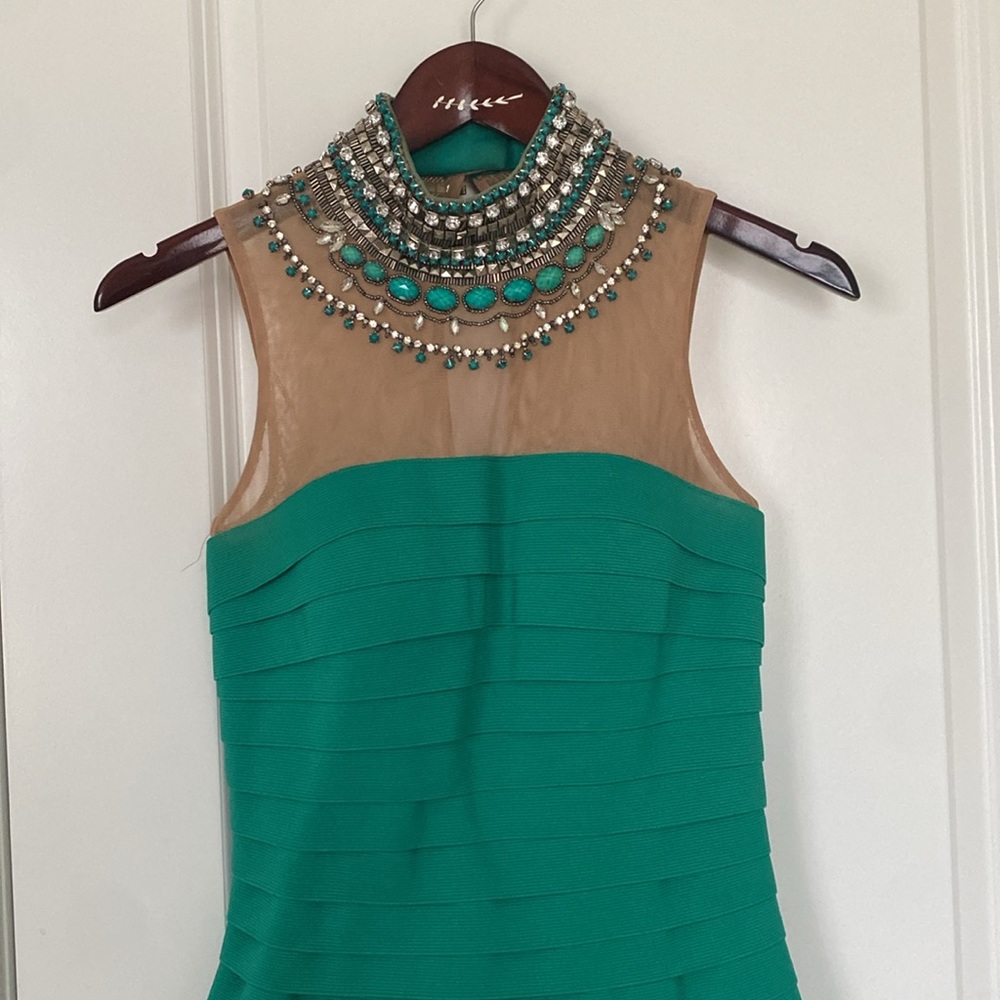 Sherri Hill Emerald Green Dress